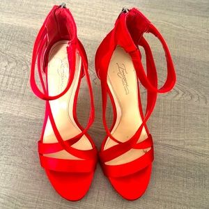 Dressy heels red